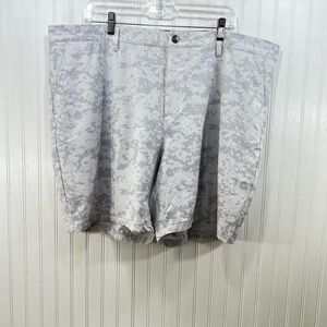 Adidas Golf Ultimate365 Primegreen Camo Shorts Men’s Size 42 Grey Digital Camo